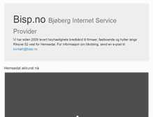 Tablet Screenshot of bisp.no